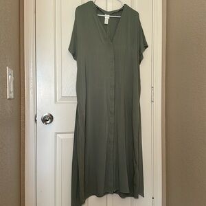 H&M Button Down Dress